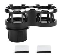 TOPINCN Porte-gobelet de Voiture Multifonctionnel, Porte-gobelet Double pour Voiture, Support de Boisson de Voiture 2 en 1 et Adaptateur D'expander D'organisateur pour Bouteilles de Soda