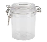 TOPINCN Pot de Colle pour Extensions de Cils, Prévention du Durcissement, Réservoir de Stockage de Grande capacité avec Thermomètre pour Salon, Blanc Clair