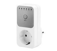TOPINCN Prise Compte Regressif Cuisine Domestique 10H Réglage Temps Intelligent Prise Contrôle du Minuteur pour Ordinateurs Lampes de Cuisine 230V Prise UE
