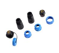 TOPINCN Prise D'aviation IP68 SP21 de Haute qualité, Prise D'aviation étanche à 7 Broches pour Circuits électriques (3 Broches)