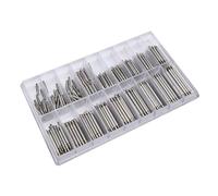 TOPINCN Professionnel 1.8mm Bracelet de Montre Barres à Ressort Sangle Lien Broches Réparation Accessoires Ensemble avec 270 Pièces pour Horlogers