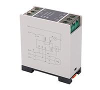 TOPINCN Protecteur de Séquence de Phases Indicateur LED Rouge PC Lumière D'alarme Ignifuge Compact Facile à Installer pour Relais AC triphasé 220-440VAC