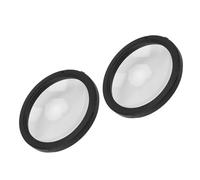 TOPINCN Protection de Protection Contre L'objectif Acrylique de 2pcs pour Les Caméras de Sport