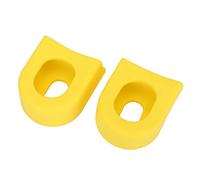 TOPINCN Protégeurs de Manivelles à Manches à Couvercle Doux Durable Bottes pour Le Jeu de Vélos Accessoire pour Les Amateurs de Vélos en Gel de Silice (Yellow)