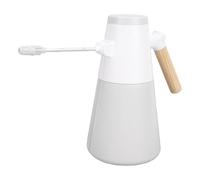 TOPINCN Pulvérisateur électrique 1400ML, Bouteille à Poignée en Grain de Bois avec Buse à 180 Degrés