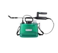 TOPINCN Pulvérisateur électrique, Rétractable Automatique Portative de Grande capacité de 5L avec Bandoulière Réglable pour Cour, Pelouse (Green)