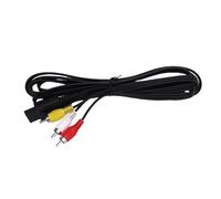 TOPINCN PVC AV Câble Composite Ajustement pour FAMICOMS, Cordon Vidéo Sonore, Câble de Console de Jeu avec un Signal Vidéo et Stéréo Stable et des Plug et Lecture de Conception pour le