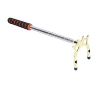 TOPINCN Queue de Billard, Bâton de Billard Rétractable, Pont Télescopique en Acier Inoxydable avec Tête Amovible pour Billard Snooker