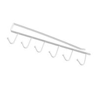 TOPINCN Rangement Crochets ustensiles Crochet de Porte Crochet de Rangement Organisateur Portemanteau Cuisine Salle de Bain(White)