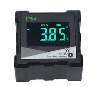 TOPINCN Rapporteur Numérique LCD, Jauge D'angle Magnétique étanche pour la Construction, le Travail du Bois et L'automobile 4x90 °