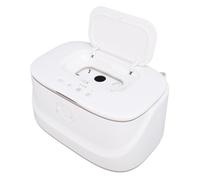 TOPINCN Réchauffeur de Lingettes Humides pour bébé et Distributeur de Lingettes Humides avec Veilleuse, Température Réglable, Grande capacité, Conception Simpliste Unique (WHITE)