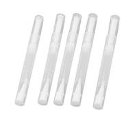 TOPINCN Récipient Cosmétique de Brillant à Lèvres avec Pointe de Brosse pour le Soin des Lèvres, adapté aux Voyages, Lot de 5