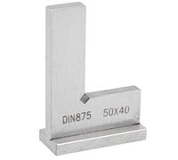 TOPINCN Règle de Bord de Couteau à 90° de Haute qualité, Outil de Mesure épais pour des Mesures Précises, 1,5" X 2,2", adapté aux Ingénieurs