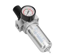 TOPINCN Régulateur de Filtre à Air Pneumatique, Régulateur de Filtre en Aluminium BSP 1/2 "avec Bouton de Commande de Pression Réglable, Idéal pour Divers Outils et équipements à Air comprimé