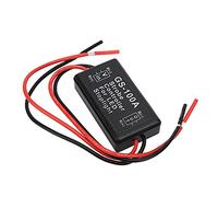 TOPINCN Relais de Contrôleur Stroboscopique, Installation Facile, Contrôleur Stroboscopique de Feu Stop pour Véhicule 12V en Plastique GS-100A