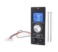 TOPINCN Remplacement du Panneau de Commande du Gril, Contrôleur de Four à granulé PID, Panneau de Régulateur de Thermostat Numérique, Pellet BBQ BBQ Digital Temperature Control Board