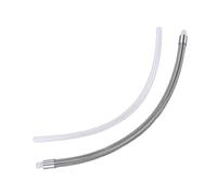 TOPINCN Remplacement du Tube à Lait pour Machine à café WE8 E6 D6 Z8 Z6, Boîtier de Tuyau à Lait en Acier Inoxydable avec Protection Opaque pour la Fraîcheur (Adaptateur #12)