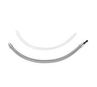 TOPINCN Remplacement du Tube à Lait pour Machine à café WE8 E6 D6 Z8 Z6, Boîtier de Tuyau à Lait en Acier Inoxydable avec Protection Opaque pour la Fraîcheur (Adaptateur #11)