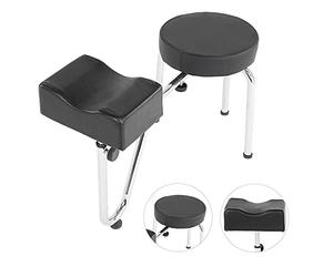 TOPINCN Repose-Bras Réglable en Cuir PU pour Jambe de Tatouage pour Une Expérience de Pédicure Confortable, Construction Solide pour Une Utilisation à Long Terme, 2 Couleurs pour Un Usage en Salon