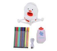 TOPINCN Robot de Dessin pour Enfants avec 130 Cartes, Machines à Dessin éducatives Interactives, Professeur d'apprentissage Automatique de la Peinture, Jouets d'apprentissage de la