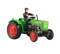TOPINCN Robus Alloy Engineering Farmer Car Jouet pour, Véhicule Très simulé pour la Décoration et la Collection à la Maison, Favorise Les Compétences en Communication Interpersonnelle Qui Se (Green)
