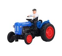 TOPINCN Robus Alloy Engineering Farmer Car Jouet pour, Véhicule Très simulé pour la Décoration et la Collection à la Maison, Favorise Les Compétences en Communication Interpersonnelle Qui Se (Blue)