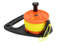TOPINCN Rôle de Plongée Triée Rouleau de Pêche Légère avec Un Bouchon de Pouce pour Faire de la Plongée en Apnée sous l'eau. (Roue Orange)