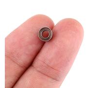 TOPINCN Roulements à Billes Miniatures en Acier à Double Blindage pour la Fabrication de Modèles D'imprimante 3D, 10 Pièces MR63ZZ 3x6x2,5 Mm