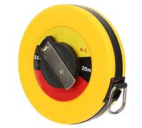 TOPINCN Ruban à Mesurer en Fibre de Verre, Règles Souples Durables pour L'arpentage des Bâtiments, Outil de Mesure pour les Travailleurs de la Construction, Taille Compacte et Poids Léger (20cm)