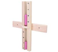 TOPINCN Sablier en Bois, Minuterie de 15 Minutes, Horloge de Sable de Sauna, Sable Rose pour Salle de Sauna