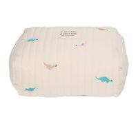 TOPINCN Sac à Langer Pochette D'organisation Motif de Broderie de Dessin animé Mignon Organisateur de Sac de Poussette de Grande capacité pour bébé Voyage Cadeau de Nouveaux Parents (Dinosaure)