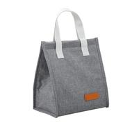 TOPINCN Sac à Lunch isolé de Grande capacité, Tissu Cationique en Aluminium en Aluminium Organisateur de Lunch Refroidisseur de Refroidisseur avec Poignée pour le Travail, école,