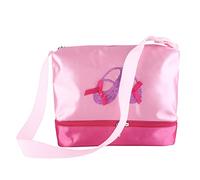 TOPINCN Sac à Main de Ballet pour Filles, Sac à Bandoulière de Danse à Paillettes pour Enfants, de Ballet de Grande capacité avec Poignée Confortable, Parfait pour Les Ballerines, Matériau Doux et
