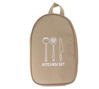 TOPINCN Sac de Cuisine de Voyage en Camping, Pochette Portable Contient Les Ustensiles Essentiels pour Le Barbecue, Le Sac Ustensiles de Cuisine de Voyage en Camping avec Poignée (#1)