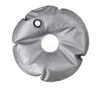 TOPINCN Sac de Poids de Base du Parapluie, Sac de Charge du Support de Parapluie PVC Portable, Pochette Pondérée de Support Parasol, Base de Drapeau Rempli à Eau Ronde Pliable pour