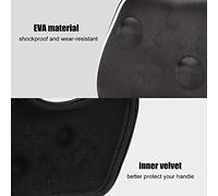TOPINCN Sac de Rangement Portable EVA pour Manette One, étui Résistant aux Chocs et à l'usure, Idéal pour Les Joueurs, Couleur Noir Froid, Convient à Une Manette