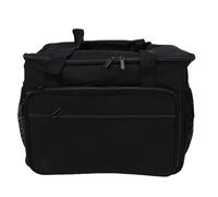 TOPINCN Sac de Rangement pour Aspirateur, étui de Transport en Polyester Résistant à l'eau et aux Rayures avec Poche Supérieure en Filet et Séparateurs Réglables, pour Accessoires