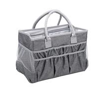 TOPINCN Sac de Rangement pour Fournitures D'art, Sac de Rangement pour Travaux Manuels, D'artiste avec 12 Poches Externes, Compartiment Principal de 4 Gallons, Tissu Oxford pour