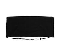 TOPINCN Sac de Rangement pour Raquette de Tennis, Cordon de Serrage en Velours Doux pour Balles de Tennis, Chaussures, Salle de Sport, Bureau, Noir