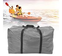 TOPINCN Sac de Transport Pliable Gris, Accessoire de Sac à Main pour Bateau Gonflable de canoë : Léger, Grande capacité, adapté aux Bateaux à Gaz, Facile à Ranger (Gris 69x36x35cm / 27,2x14,2x13,8