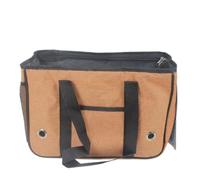 TOPINCN Sac de Transport pour Animaux de Compagnie à Côtés Souples, Petit Porte-Chien, Pochette de Voyage Portable pour (L 50 X 19 X 30 cm, pour Moins de 7,5 kg)