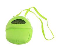 TOPINCN Sac de Voyage pour Rats, Hamster, Hérisson, avec Dessus en pour L'air Frais, Matériau en Peluche épaisse, Fermeture éclair, adapté aux Petits Animaux, Vert