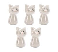 TOPINCN Sachet Sealing Clips 5 Pack, Iron Chip Bag Clips 7.5 X 4 Cm, for