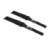 TOPINCN Sangle D'épaule de Pulvérisateur, Sangle D'épaule de Remplacement de Sangle D'épaule en Tissu avec Boucles en Plastique Coulissantes Réglables Noir 11,4 Pouces