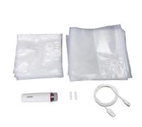 TOPINCN Scelleuse Sous Vide Portative, Mini Machine Sous Vide avec Aspiration Forte de 60 KPa, Scellage en 5 Secondes pour la Fraîcheur des Aliments, Voyage, Camping