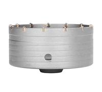 TOPINCN Scie Cloche Murale Creuse en Carbure cémenté de 130 Mm pour un Perçage Durable et Précis dans le Béton, Ouvre-trou électrique Facile à Installer pour le Perçage de la Pierre Murale