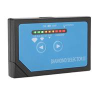 TOPINCN Sélecteur de Diamant Compact III Indicateur de LED Rouge Fonction Métal Alerte de Métal Résultats Faciles à Lire Jewelry Diamond Tester Manuel de L'anglais Inclus Emplace Test Plastic