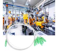TOPINCN Séparateur Optique PLC 1x8 de Haute qualité, Câbles Réseau à Faible Perte D'insertion, Accessoires pour Centres de Données