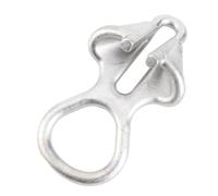 TOPINCN Serrure à Chaîne Solide en Acier Inoxydable 316, pour Corde/chaîne de 6 à 8mm, Accessoires de Bateau Antirouille, Dispositif D'amarrage Facile à Installer