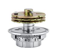 TOPINCN Serrure à Combinaison en Métal pour Coffret à Bijoux, Coffre-fort, Armoire à Documents, Serrure à Cadran Codée à Disque Robuste avec une Grande sécurité, Facile à Installer, pour une